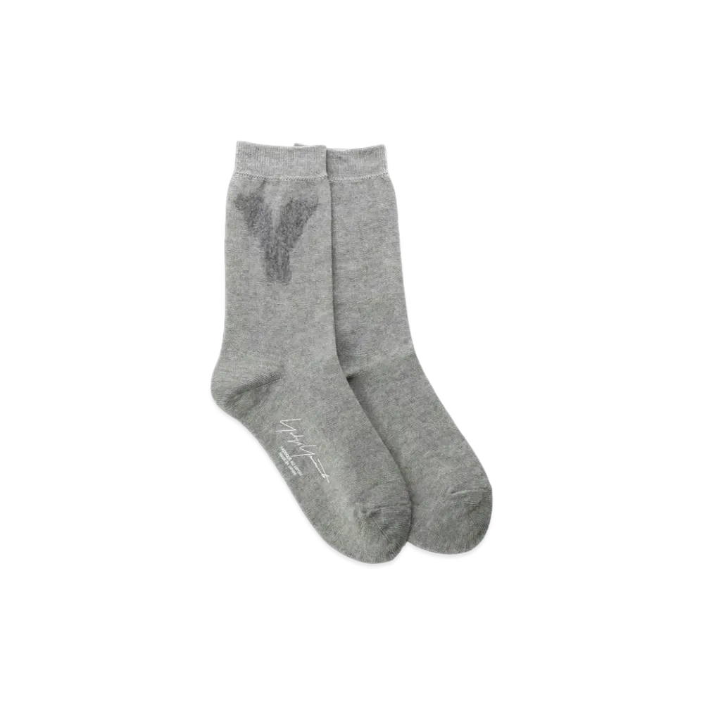 Yohji Yamamoto C/AC/TAM YARN Y SOCKS "Grey"