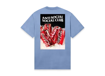 ANTI SOCIAL SOCIAL CLUB x Coca-Cola Ice Cold Tee "Light Blue"