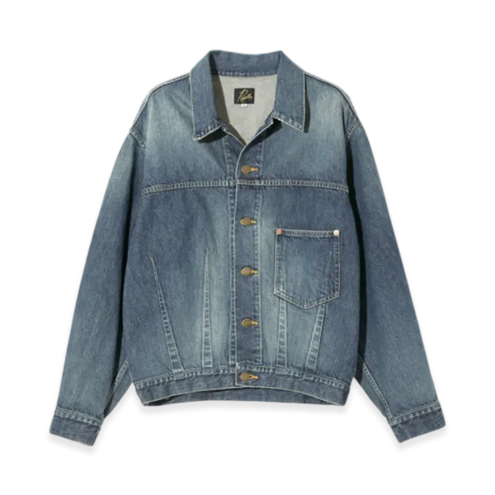 NEEDLES Darts Bottom Jean Jacket - 12oz Denim "Indigo"