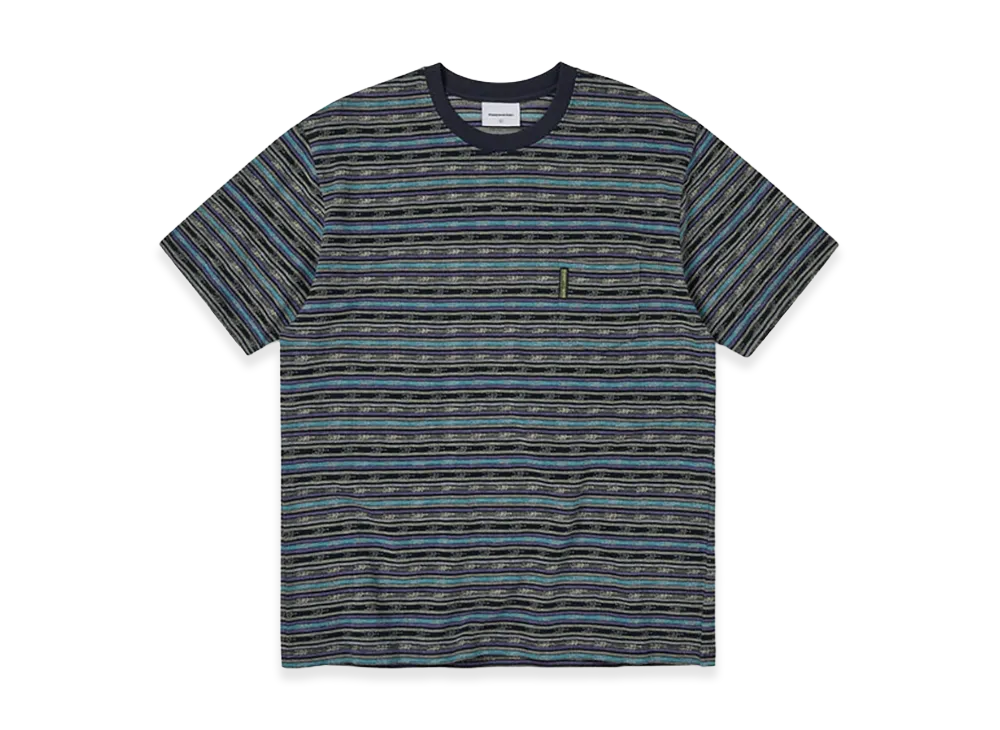 thisisneverthat BE Striped Tee "Navy"