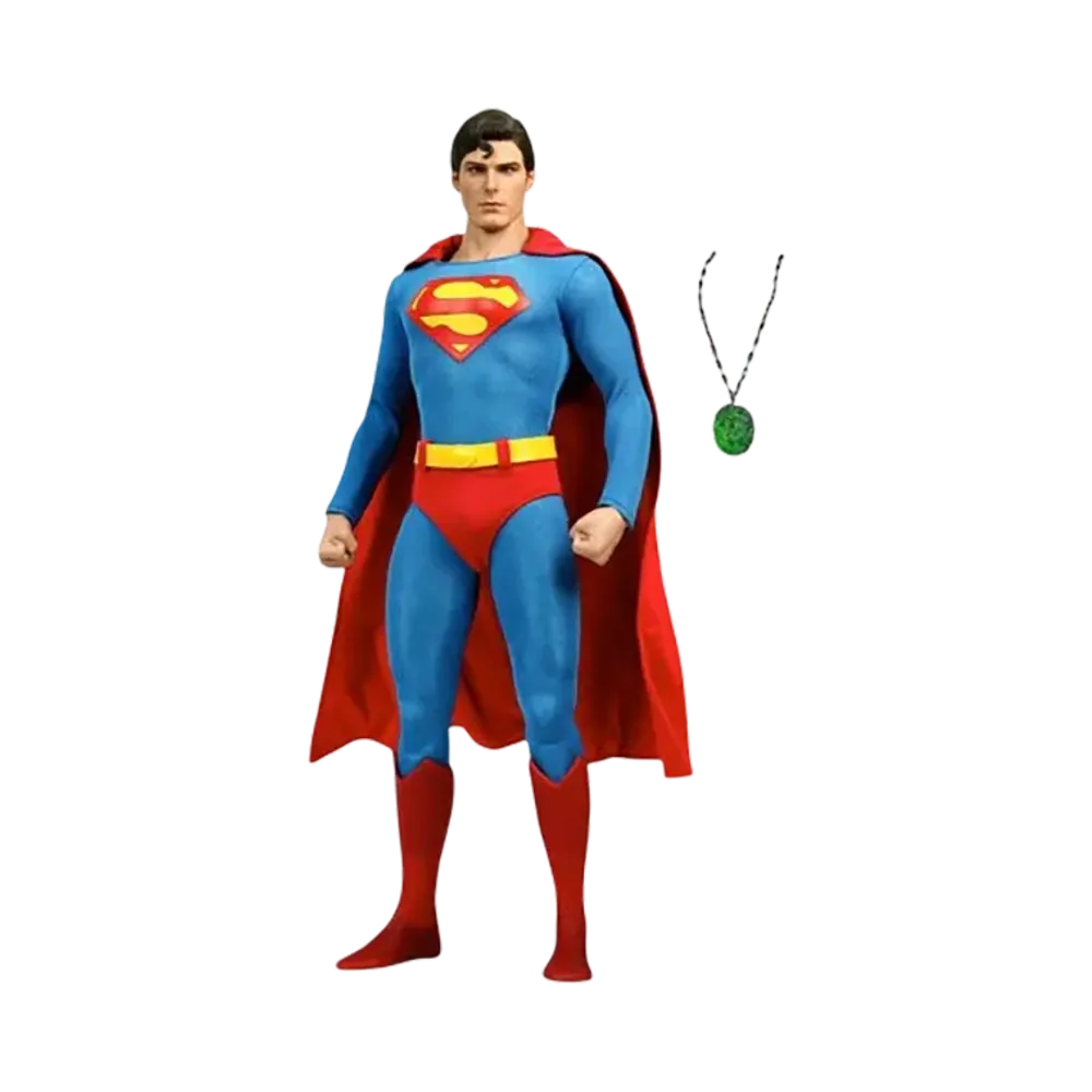 Hot Toys "Movie Masterpiece" -Superman- 1/6 Scale Fully Poseable Figure: Superman [With Bonus Accessory]