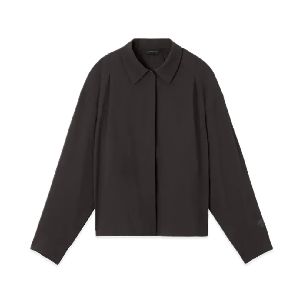 DESCENTE ALLTERRAIN Swift Light Long Sleeve Shirt "Deep Mahogany"