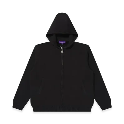 BlackEyePatch Bfep Knitted Zip Hoodie "Black"