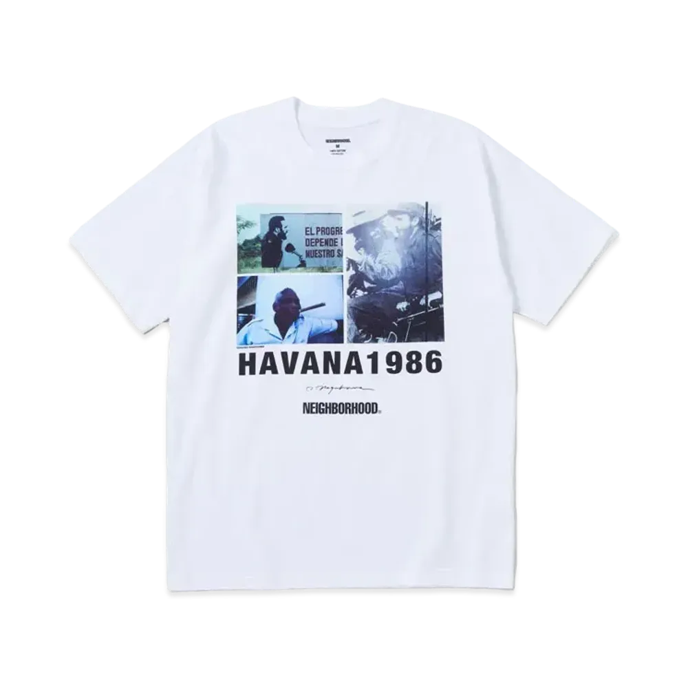 NEIGHBORHOOD NHON-2 / C-TEE . SS "White"