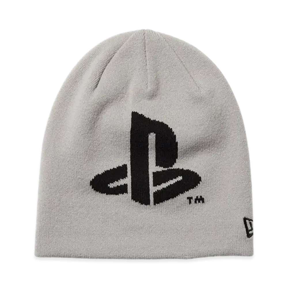 NEW ERA x PlayStation Basic Beanie Family Mark "Grey"