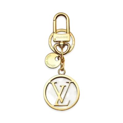 Louis Vuitton LV Circle Bag Charm & Key Holder "Gold"