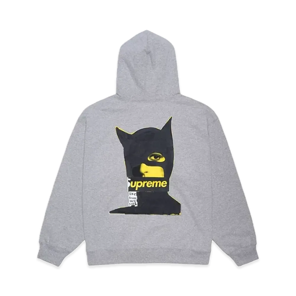 Supreme Catwoman Hooded Sweatshirt "Heather Grey"