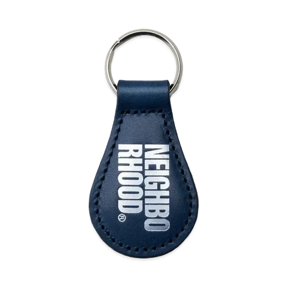 NEIGHBORHOOD Leather Keyholder "Navy"
