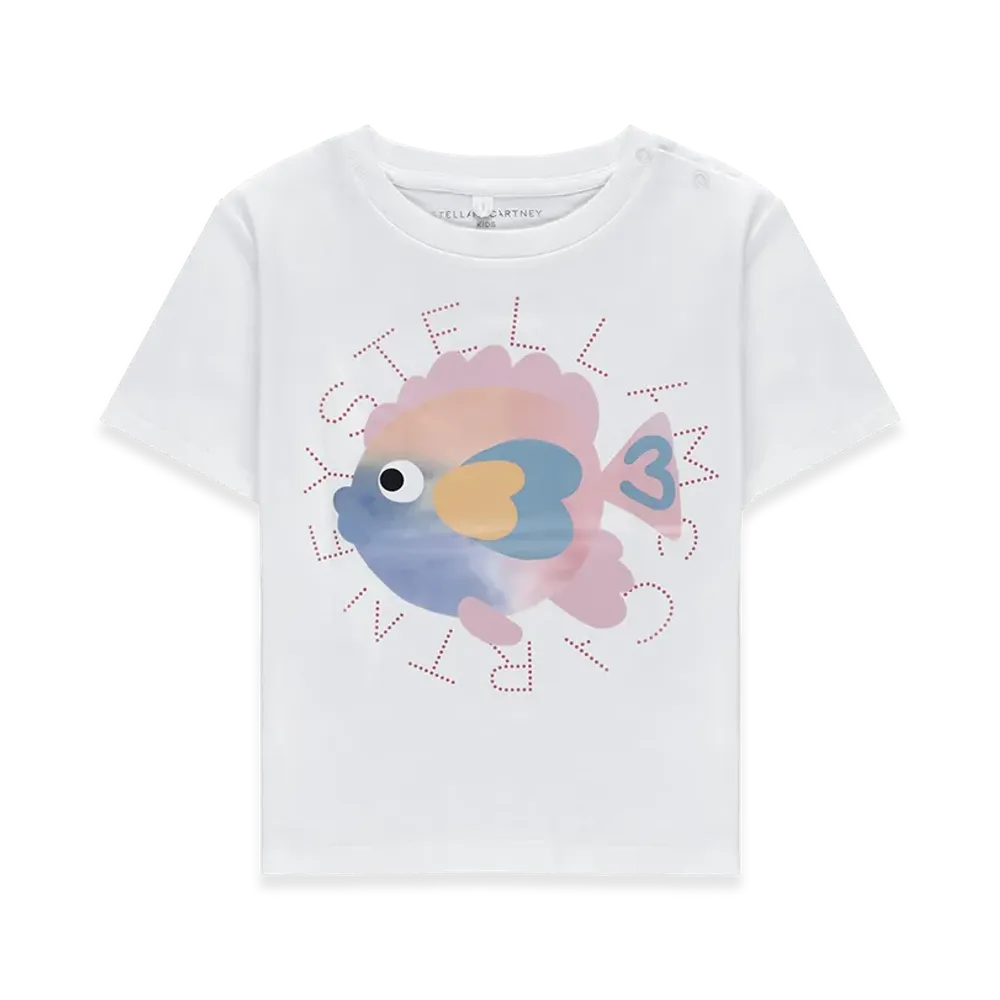 STELLA McCARTNEY Kids T-Shirts "White"