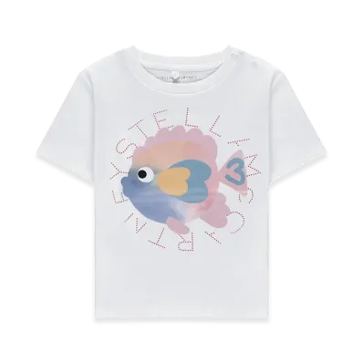 STELLA McCARTNEY Kids T-Shirts "White"