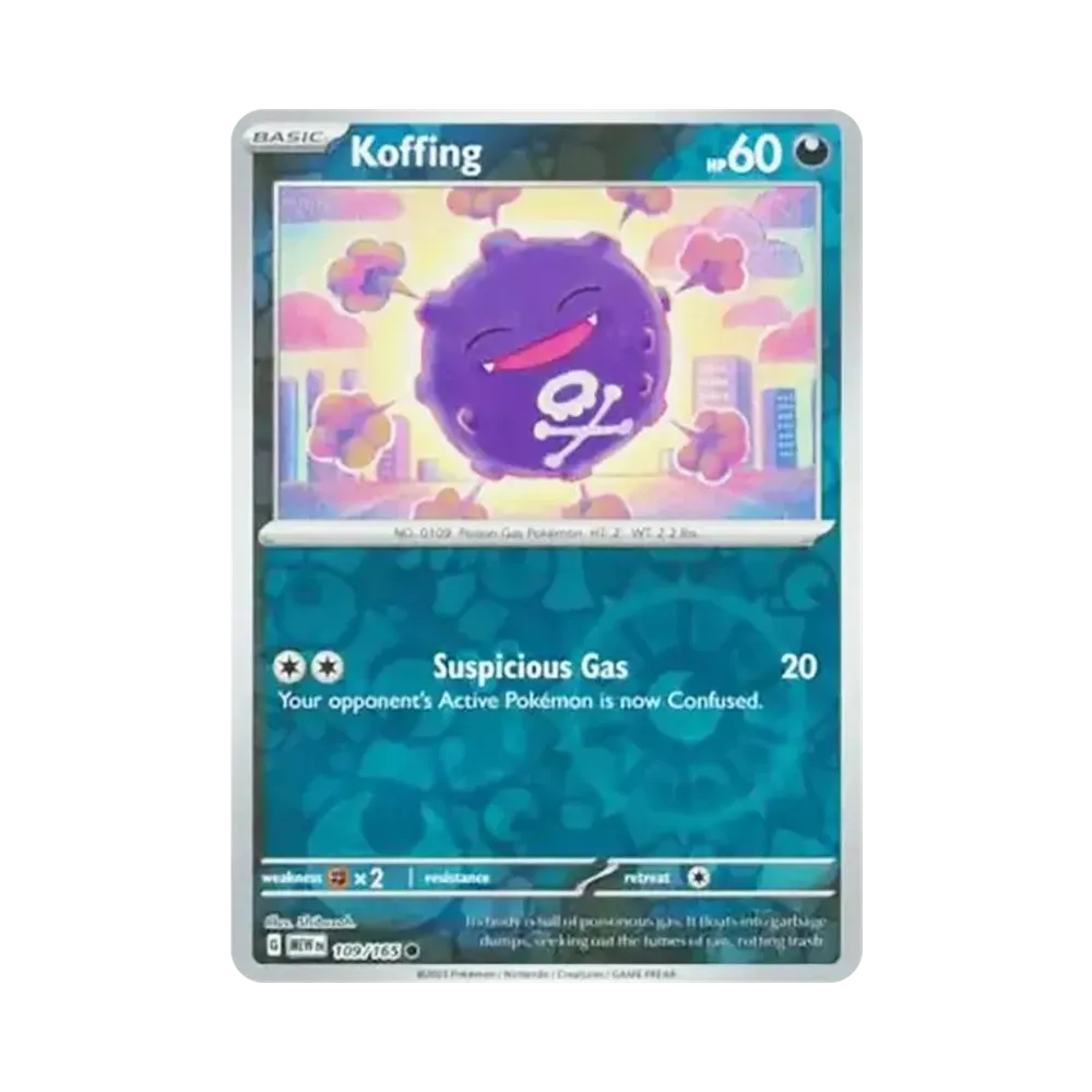 ドガース C :リバースホロ [MEW EN 109/165]【英語版】(スカーレット&バイオレット「151」)