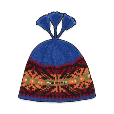 Supreme Tassel Beanie "Royal"