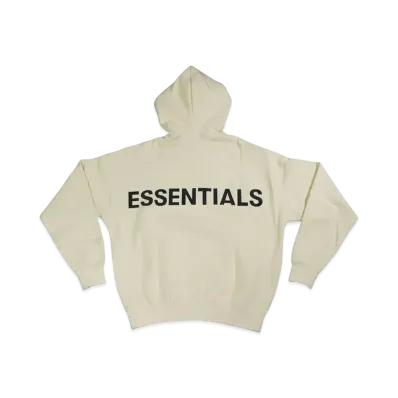 FEAR OF GOD ESSENTIALS 3M Logo Pullover Hoodie "Cream"