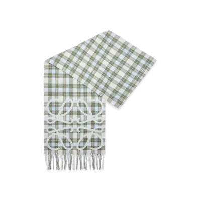 LOEWE Anagram Scarf "Light Grey/Multicolor"