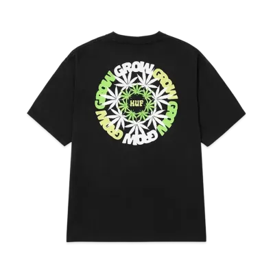 HUF Garden Center Bloom Tee "Black"