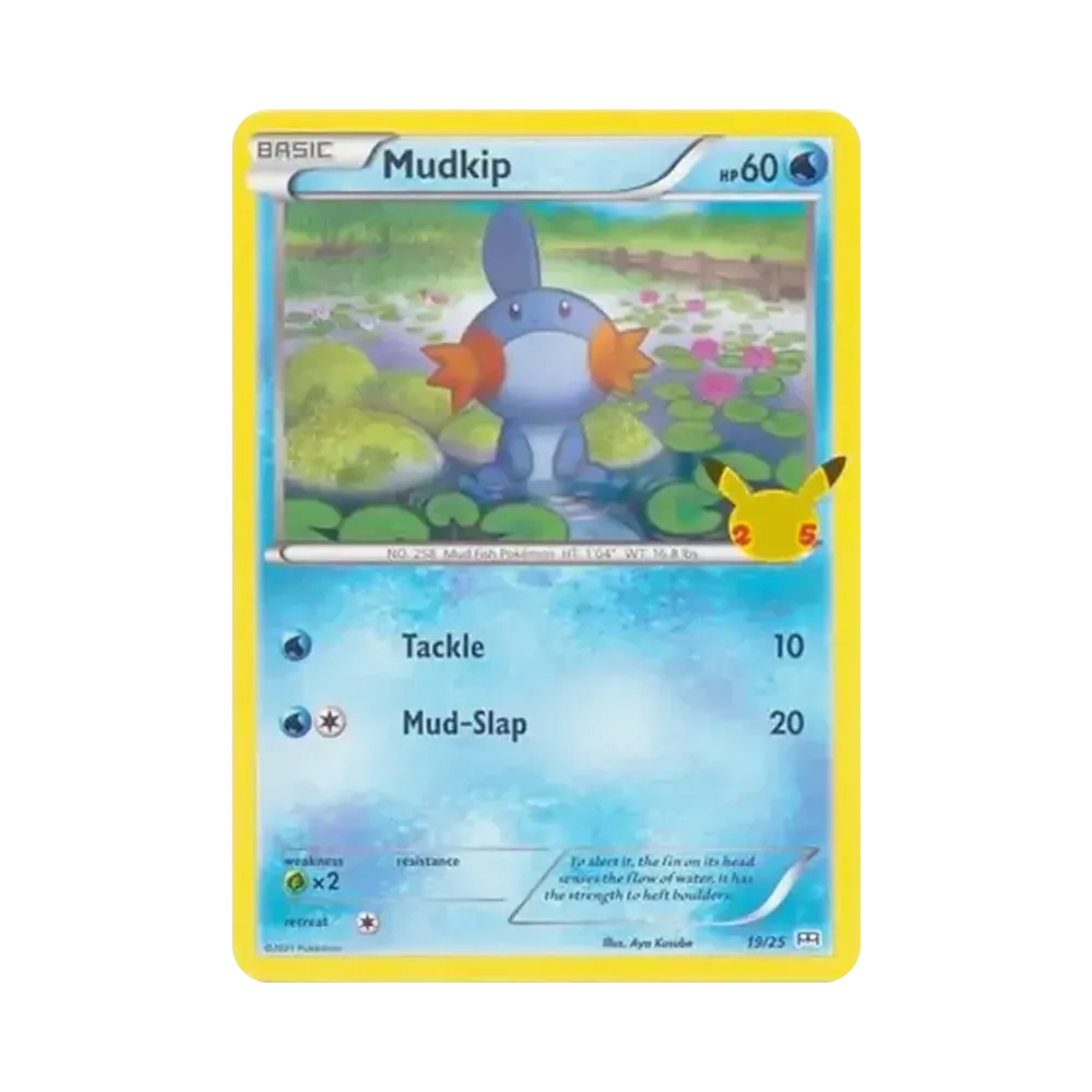 Mudkip [19/25](Sword & Shield "McDonald's 25th Anniversary")