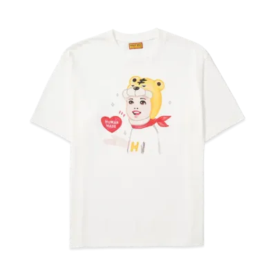HUMAN MADE x Keiko Sootome T-Shirt Side B "White"