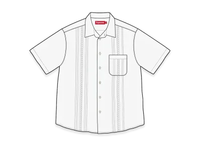 Supreme Pintuck S/S Shirt "White"