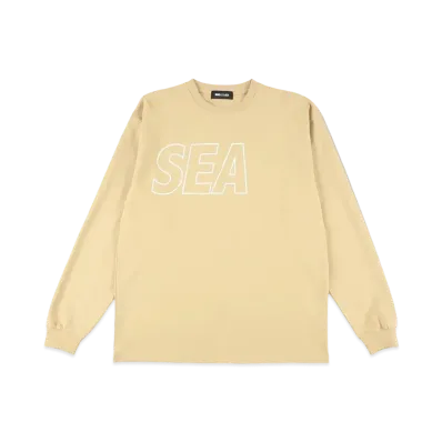 WIND AND SEA SEA Of L/S Tee "Buff"