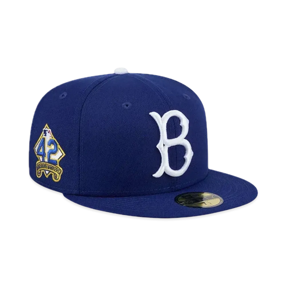 NEW ERA 59Fifty Jackie Robinson Day 2025 Brooklyn Dodgers "Blue"