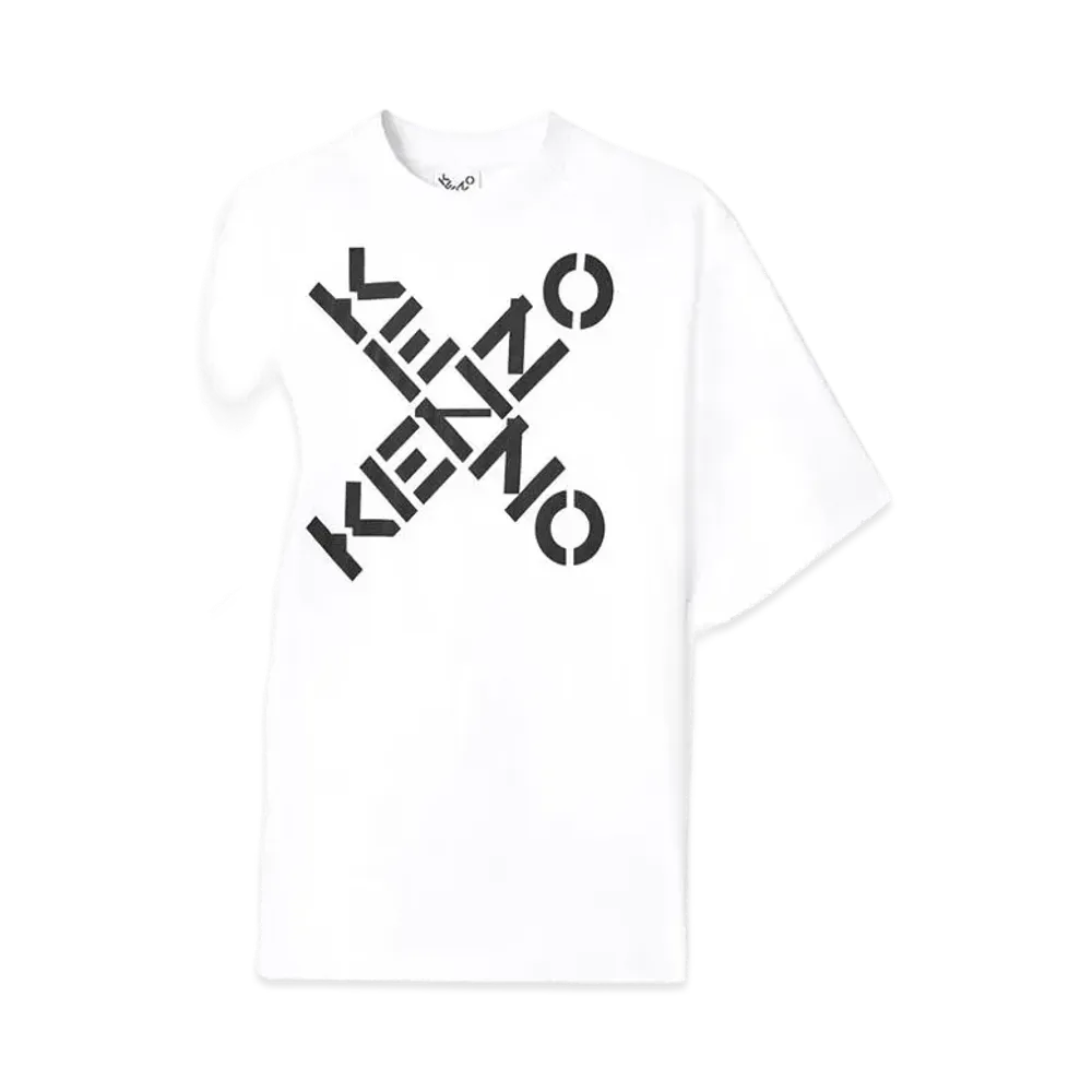 KENZO T-shirt KENZO Sport 'Big X' "White"