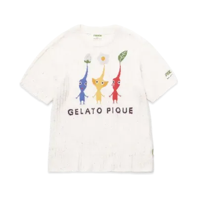 GELATO PIQUE x PIKMIN Smoothie Rib Pullover "Off White"
