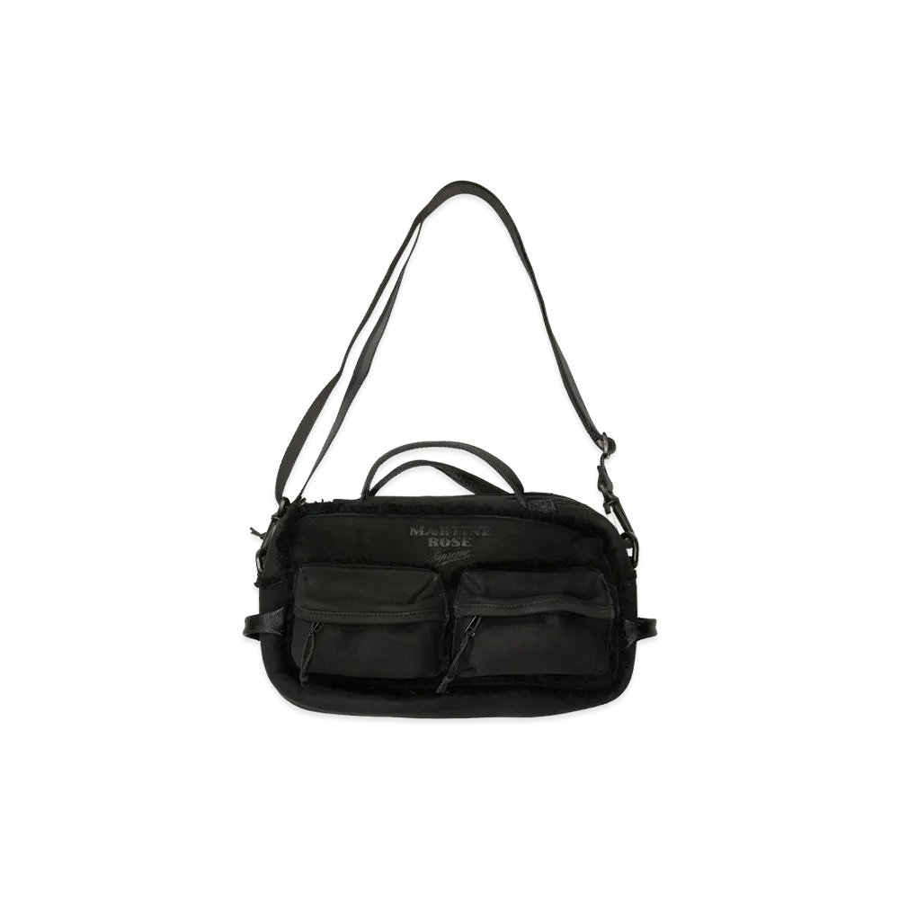 Supreme x Martine Rose Shearling Mini Duffle Bag "Black"