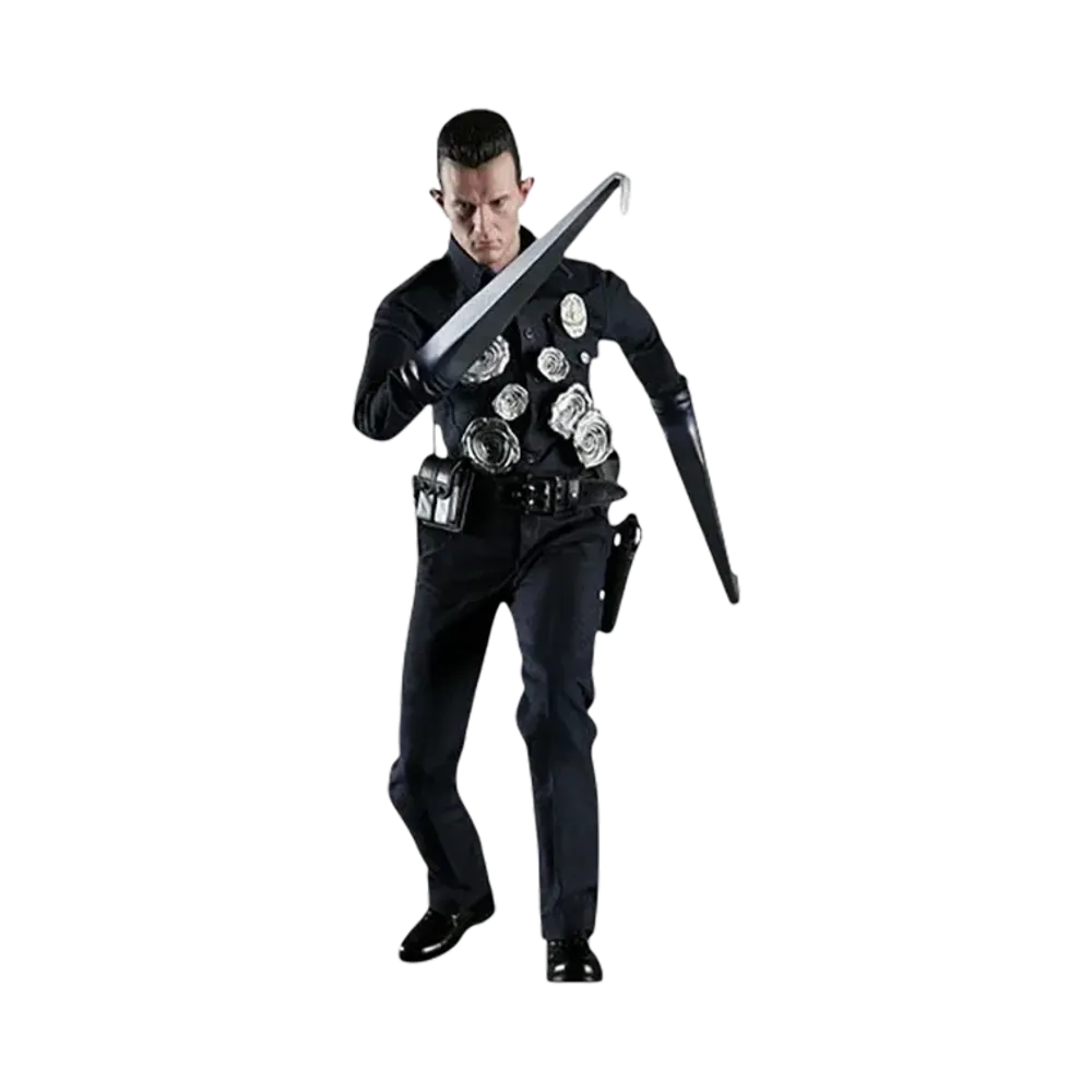Hot Toys "Movie Masterpiece" -Terminator 2- 1/6 Scale Fully Poseable Figure: T-1000