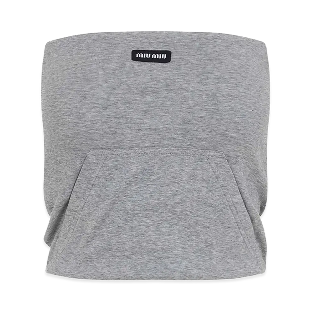 MIU MIU Women's Top "Gray"
