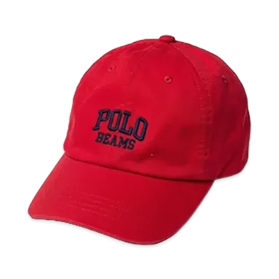 BEAMS x Polo Ralph Classic Sport Cap "RL 2000 Red"