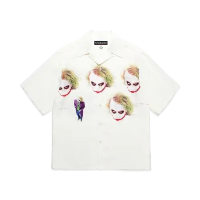 WACKO MARIA x The Dark Knight Trilogy Hawaiian Shirt "White"