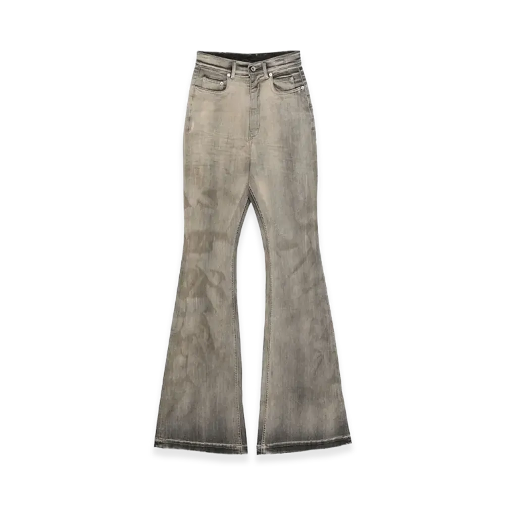 Rick Owens DRKSHDW Women's Jeans "Grey Beige"
