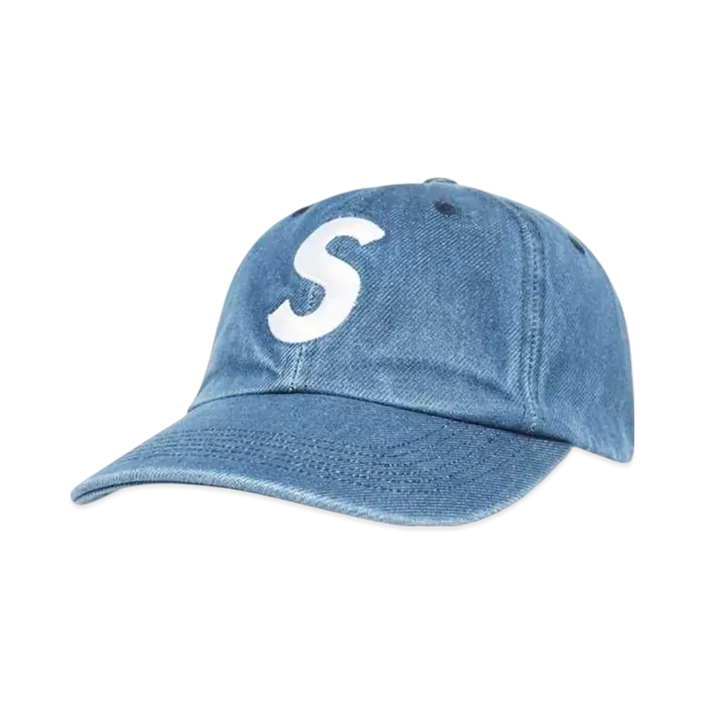 Supreme Pigment S Logo 6-Panel "Denim"