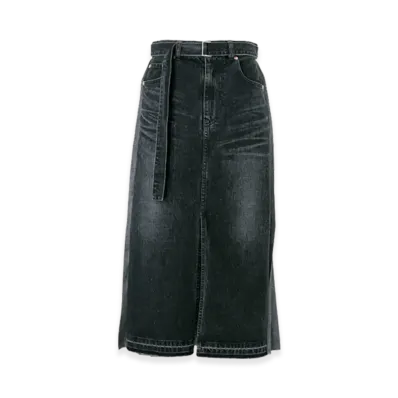 sacai Denim Skirt "Black"