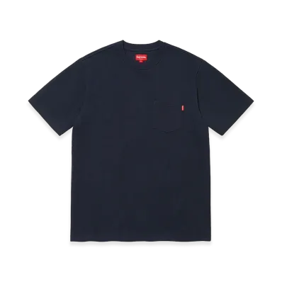 Supreme S/S Pocket Tee "Navy" (20FW)