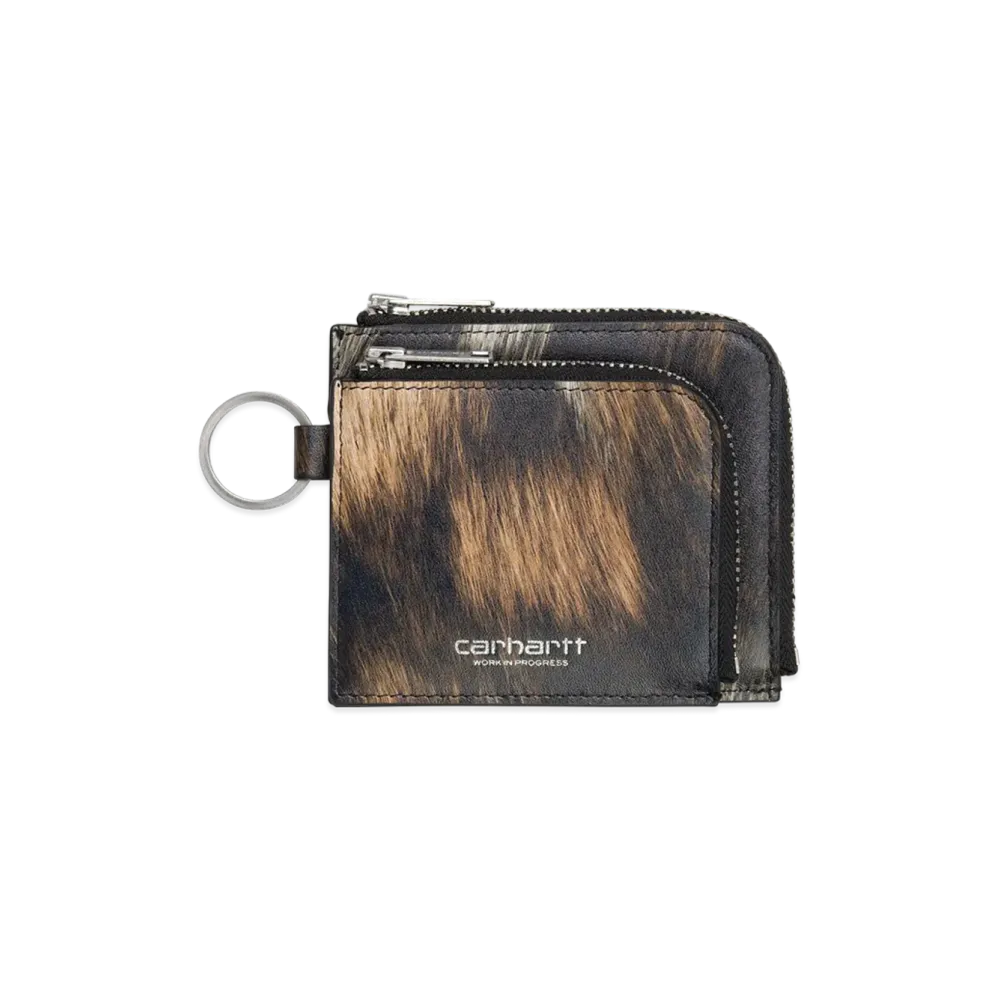 Carhartt WIP Double Vegas Zip Wallet "Wild Dog/Silver"