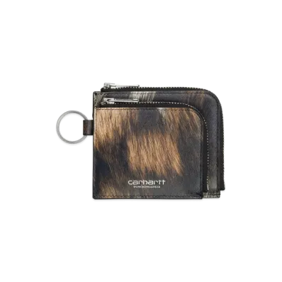 Carhartt WIP Double Vegas Zip Wallet "Wild Dog/Silver"