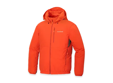 mont-bell Fan-Blow Parka "Orange"