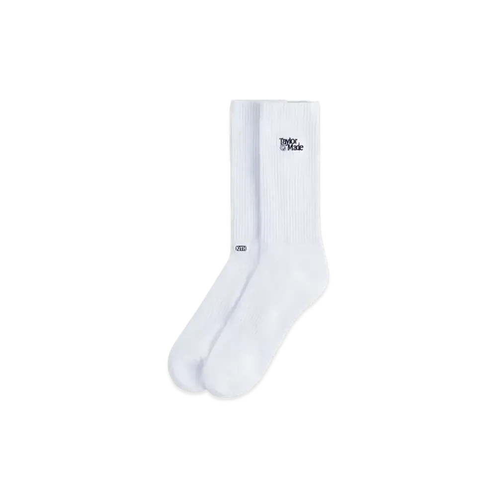 Kith x TaylorMade Socks "White"