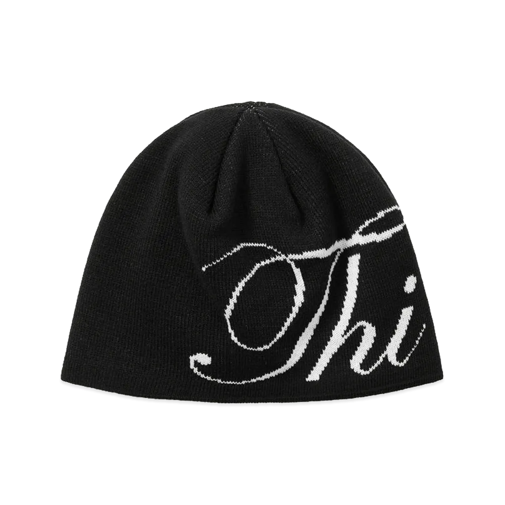 thisisneverthat THI Logo No Cuff Beanie "Black"