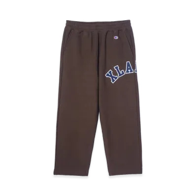 XLARGE x Champion Reverse Weave Sweat Pants "Brown"