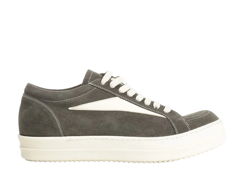Rick Owens Vintage Suede Sneakers "Grey"