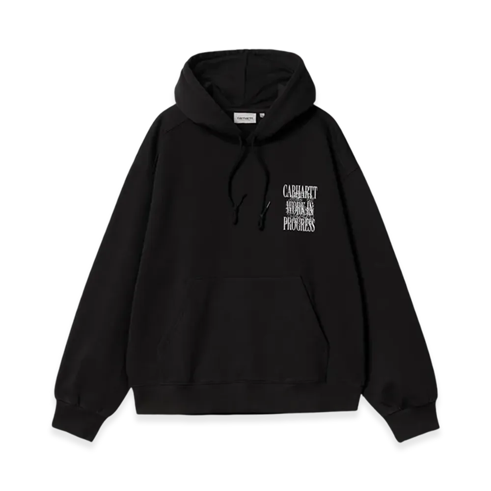 Carhartt WIP Hooded Always A Wip Sweatshirt "Black Stone Washed"