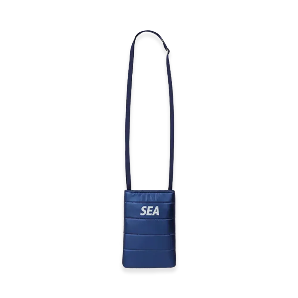 WIND AND SEA Sea Puffer Mobile Shoulder "Blue"