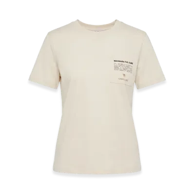 S Max Mara Women's Sax T-Shirt "White"
