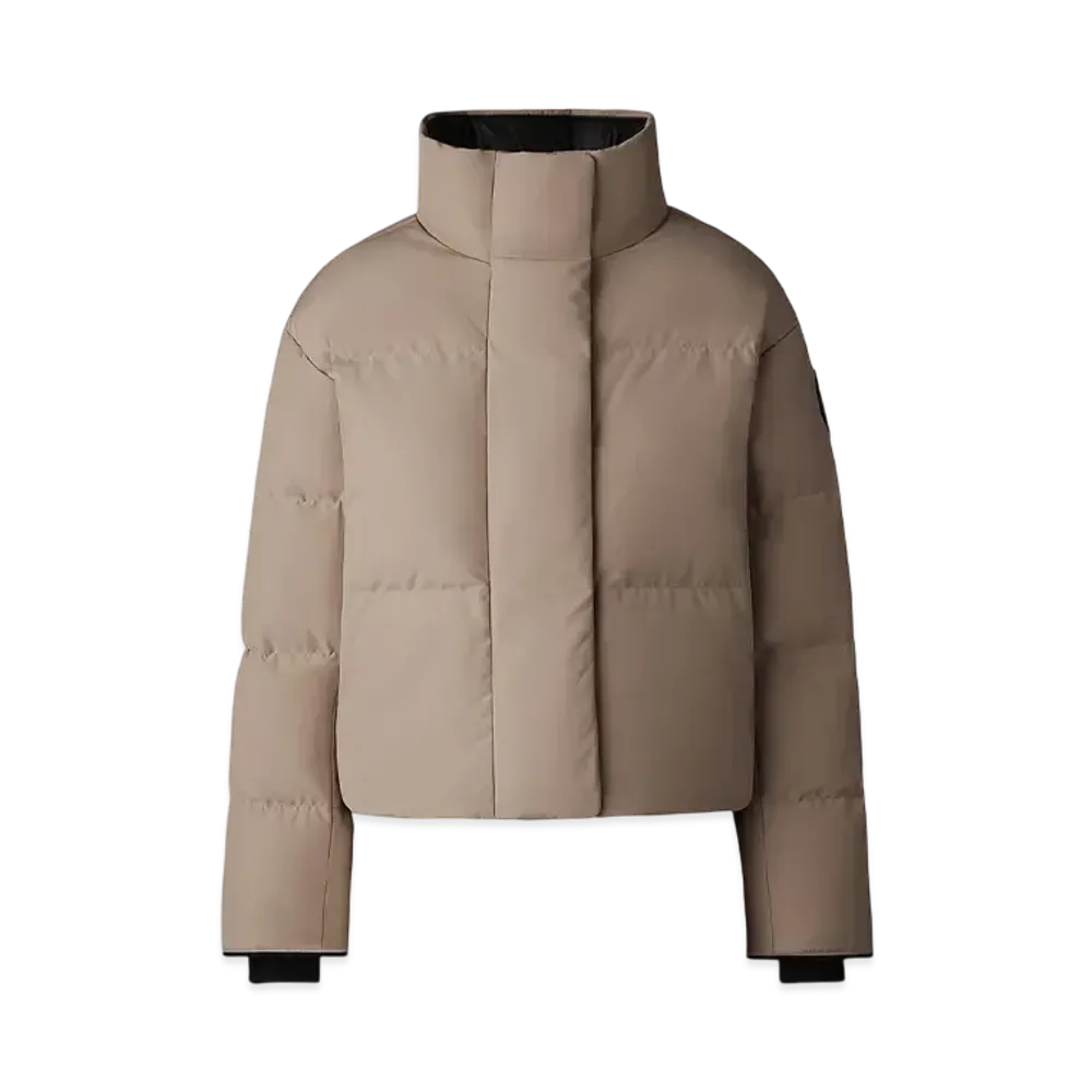 CANADA GOOSE Grandview Cropped Jacket Black Label "DesertSand"