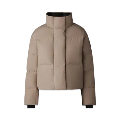 CANADA GOOSE Grandview Cropped Jacket Black Label "DesertSand"