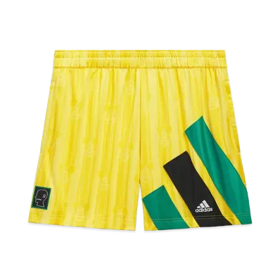 adidas x Brain Dead x Disney Soccer Shorts "Bold Gold"