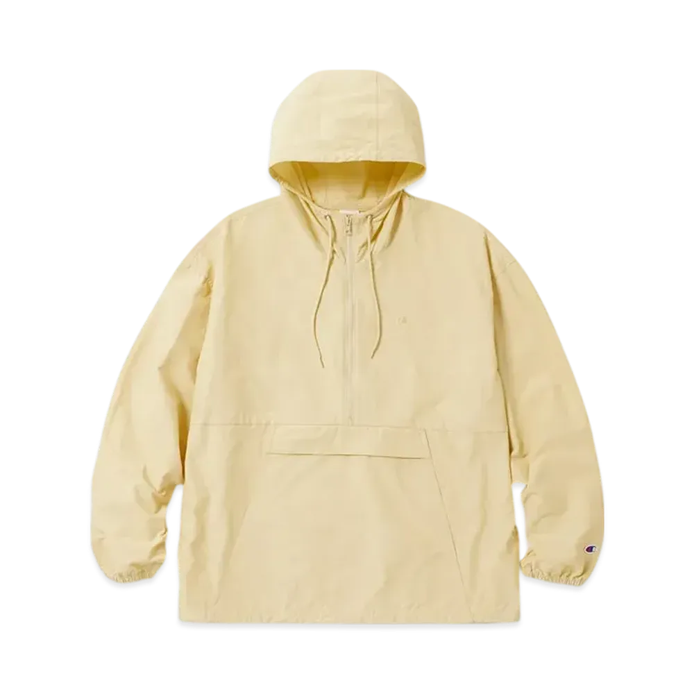 Champion Hooded Anorak Jacket 25SS "Bleach Beige"