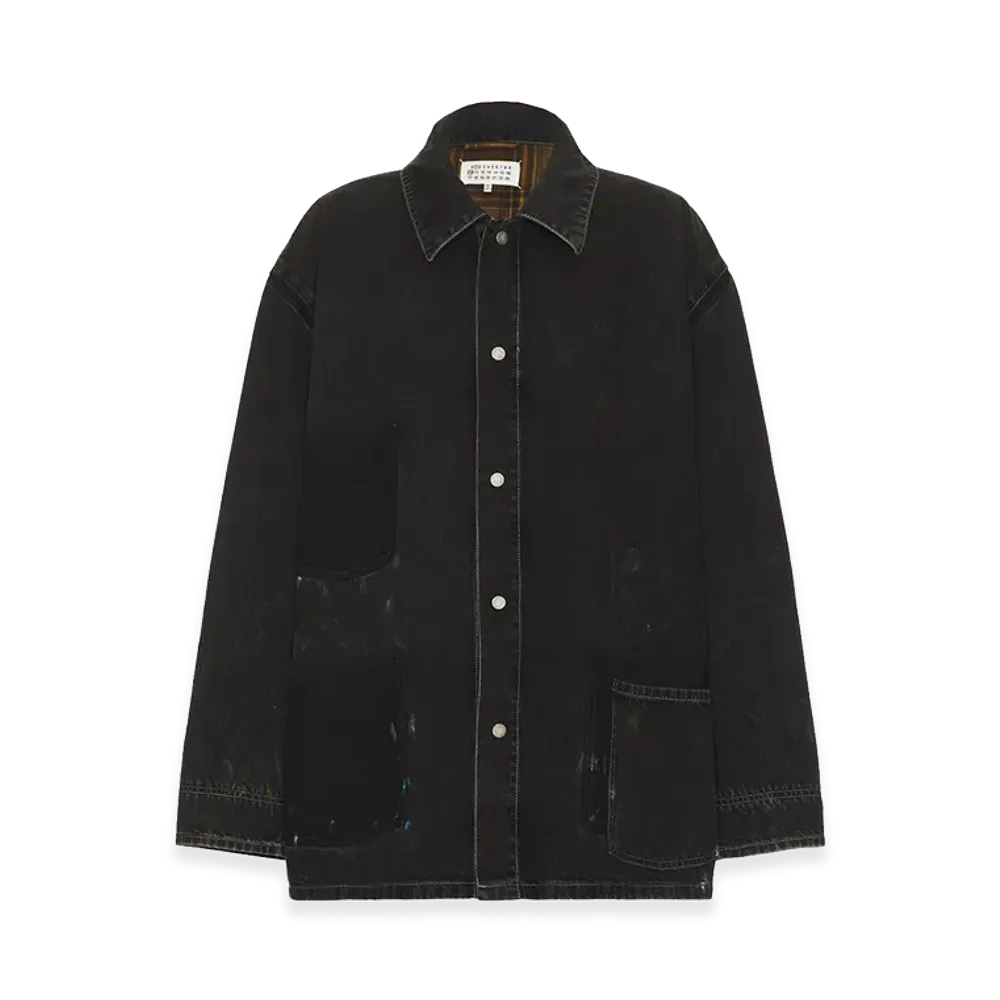 Maison Margiela Denim Single Coat "Black"